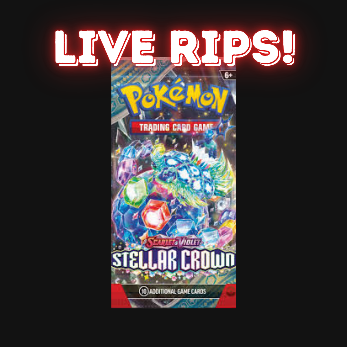 Live - Scarlet & Violet Stellar Crown Booster Pack