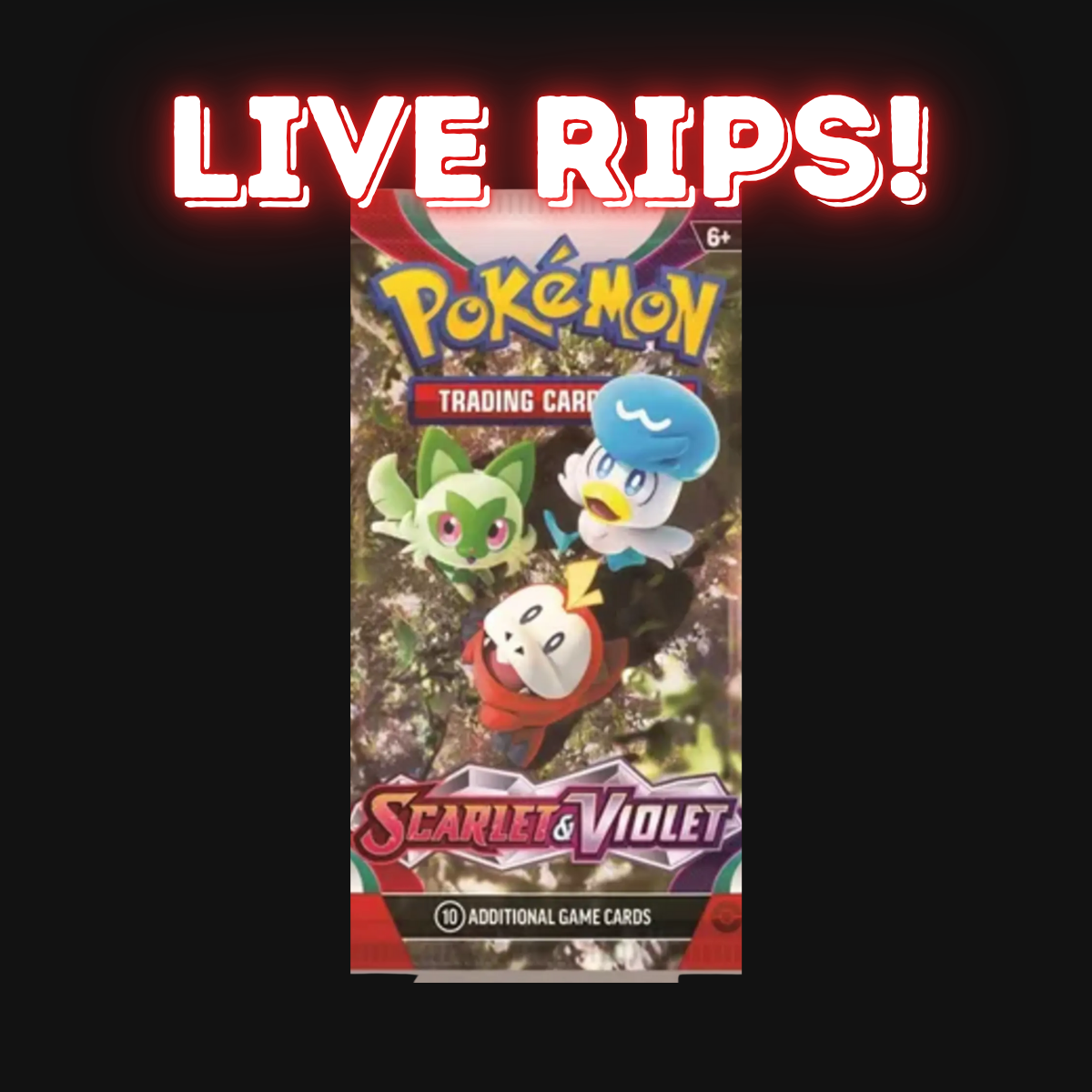 Live - Scarlet & Violet Base Set Booster Pack
