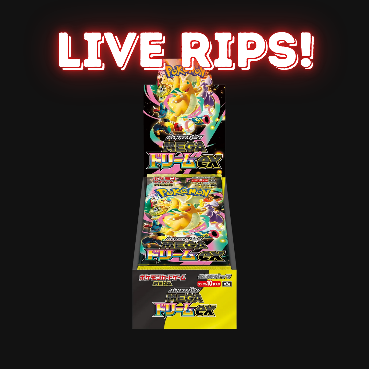 Live - Japanese Mega: Dream ex Booster Box