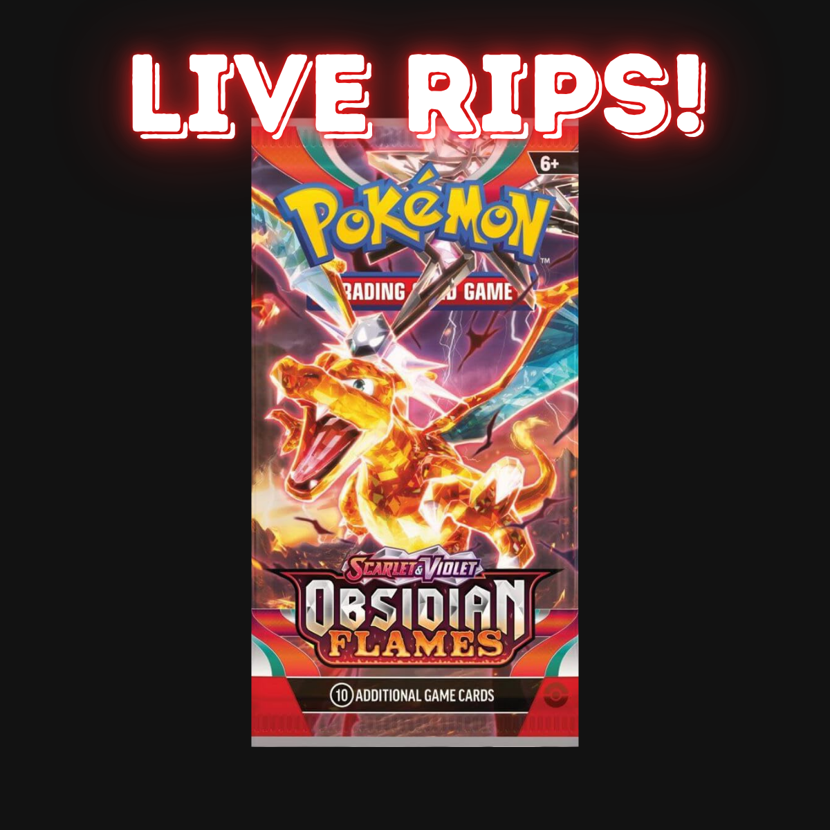 Live - Scarlet & Violet Obsidian Flames Booster Pack