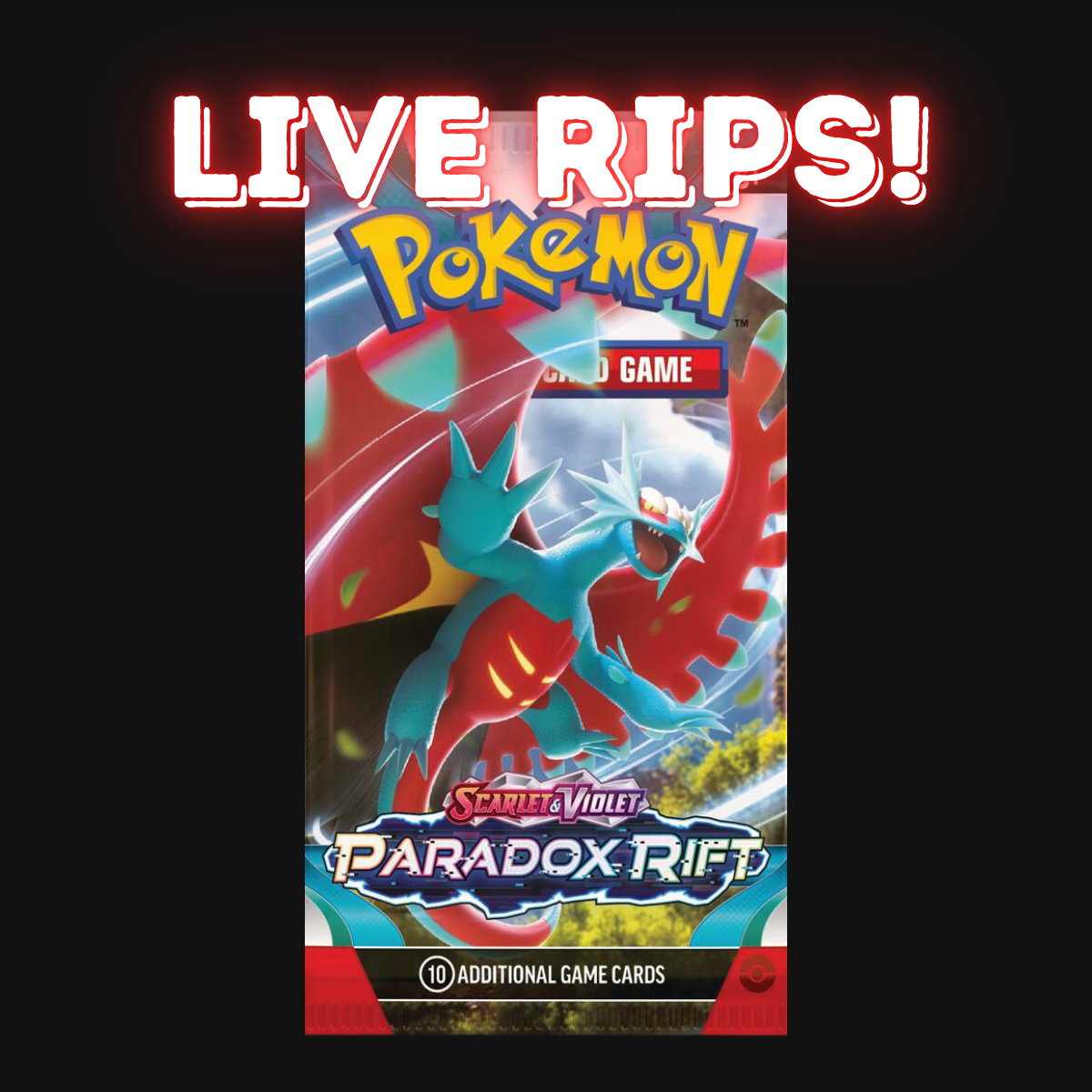 Live - Scarlet & Violet Paradox Rift Booster Pack