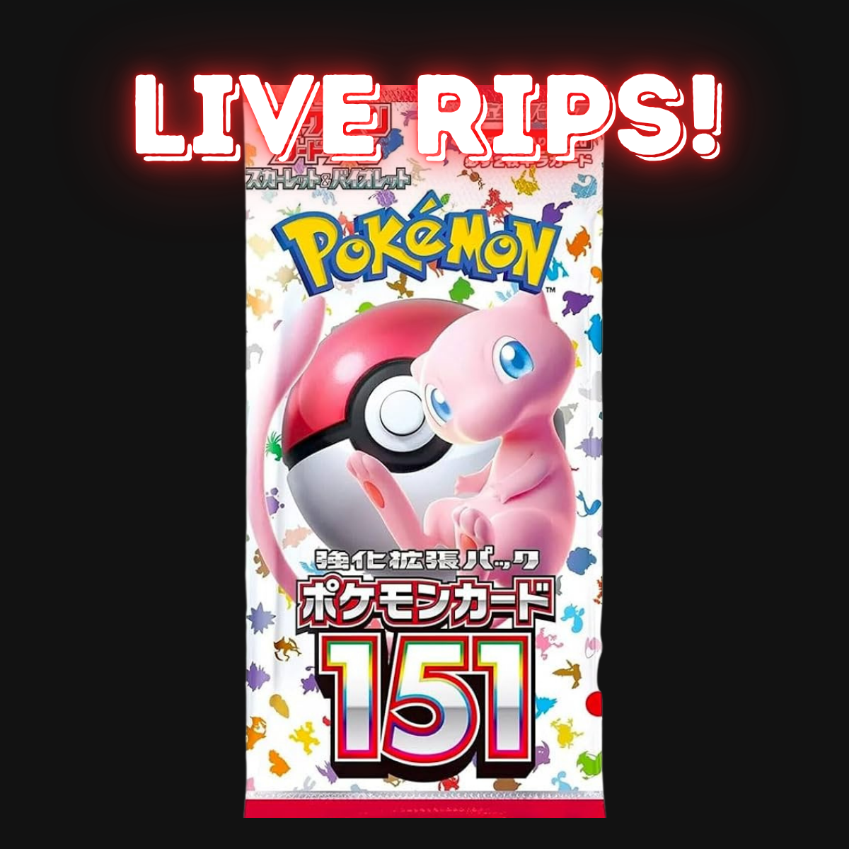 Live - Scarlet & Violet Japanese 151 Booster Pack