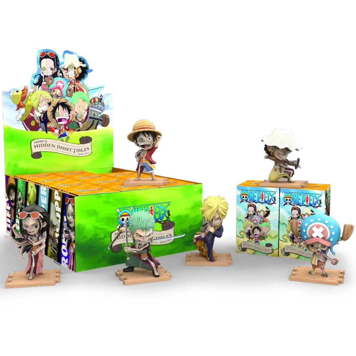 One Piece Series 1 Figure NEW Sealed Mighty Jaxx Freeny's Hidden Dissectibles