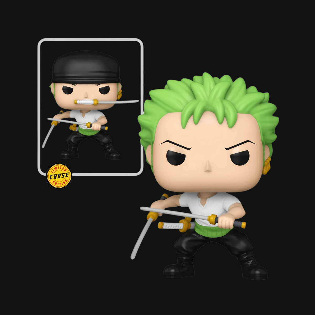 One Piece Roronoa Zoro with Swords (2024) Funko Pop! Vinyl Figure #1775 Chase