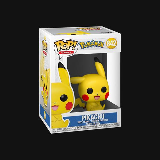Pokemon Pikachu Sitting Funko Pop! Vinyl Figure #842