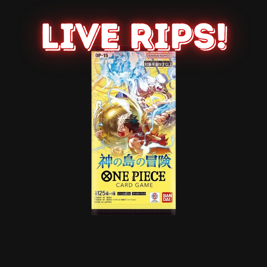 Live - Japanese OP15 Adventure on Kami's Island Booster Pack