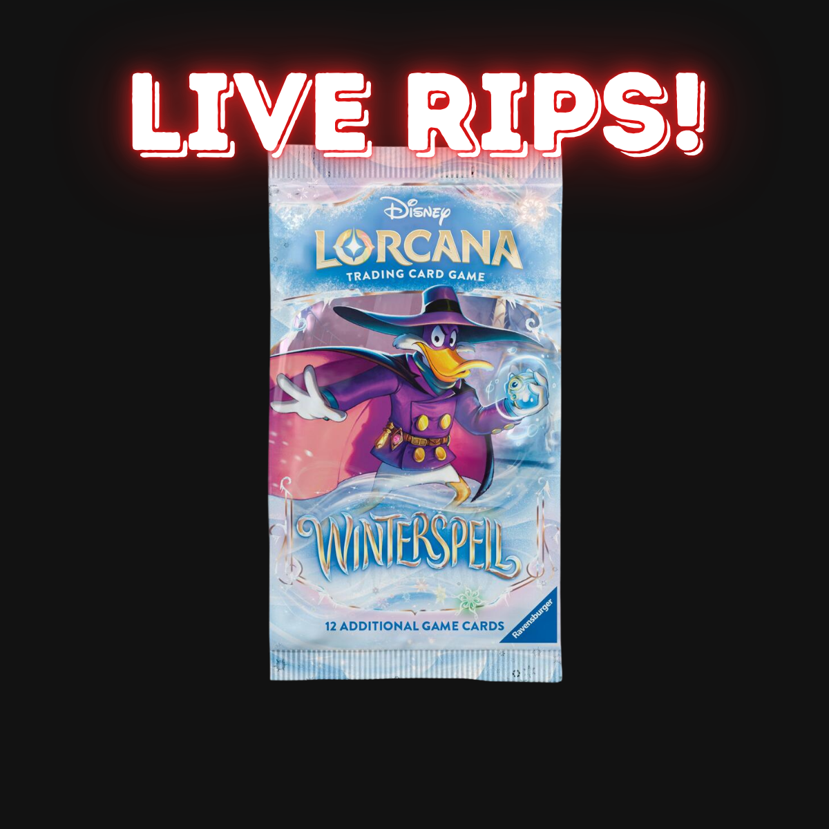 Live - English Lorcana Winterspell Booster Pack