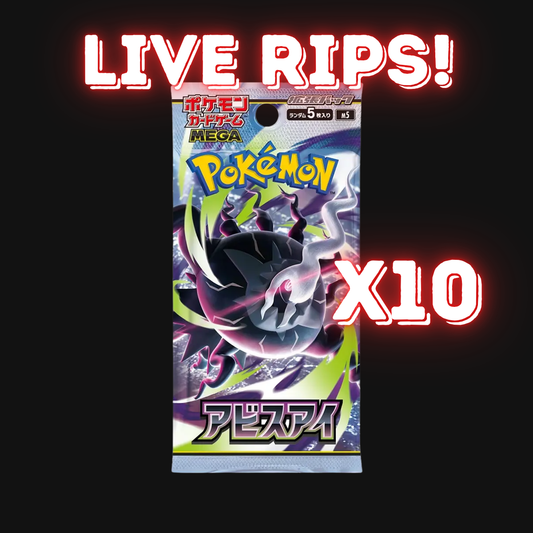 Live - Japanese Mega: Abyss Eye Booster Pack X10