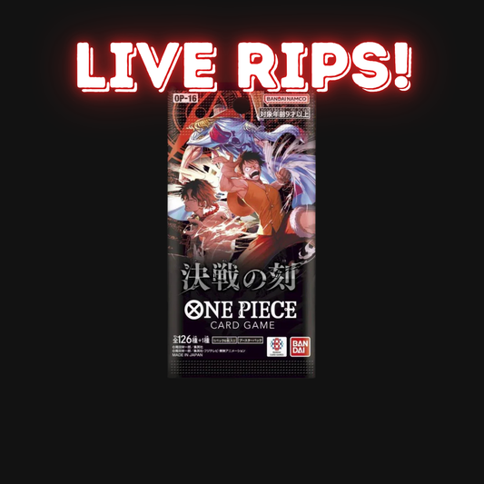 Live - Japanese OP16 The Time of Battle Booster Pack