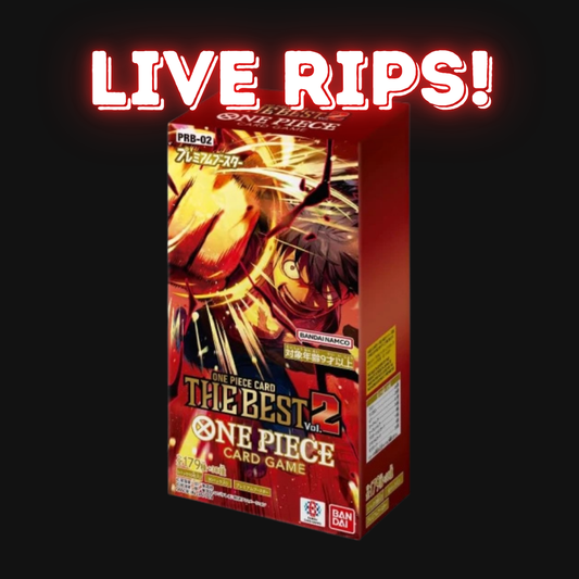 Live - Japanese One Piece PRB-02 Booster Box