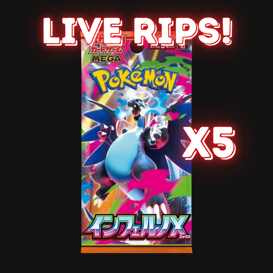 Live - Mega: Inferno X Booster Pack x5