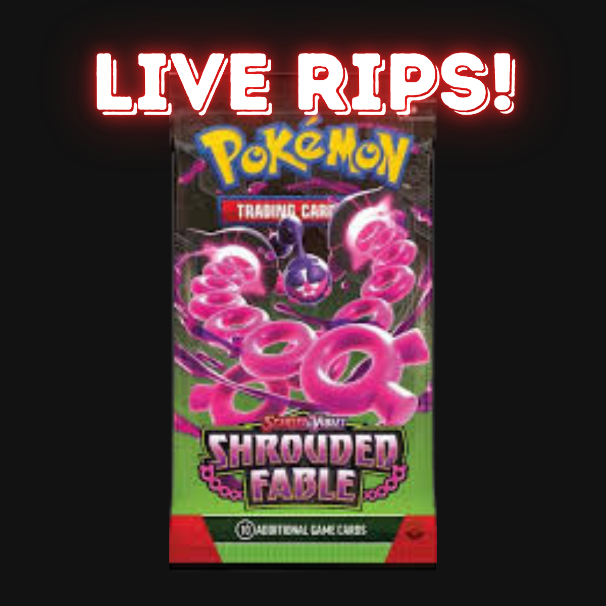 Live - Scarlet & Violet Shrouded Fable Booster Pack