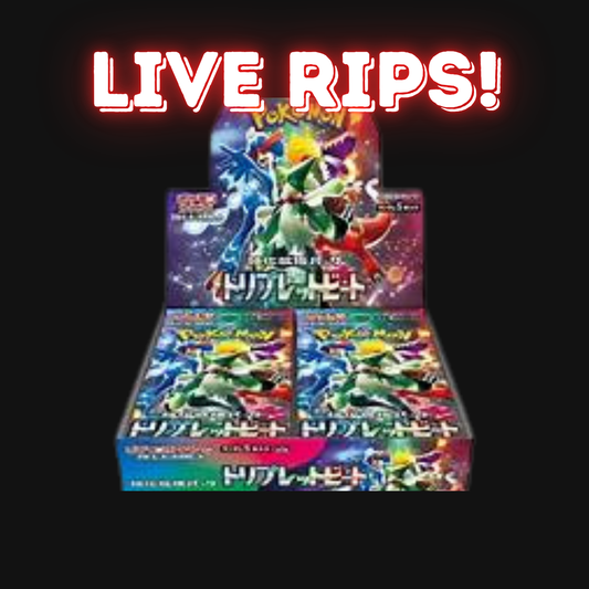 Live -  Scarlet & Violet: Triplet Beat Booster Box (Japanese)