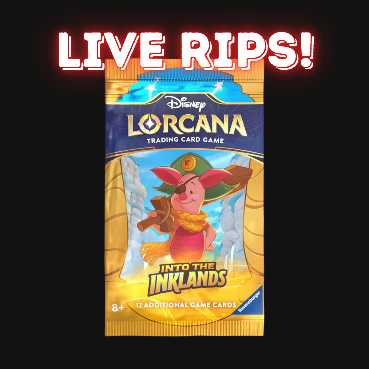 Live - English Lorcana Into the Inklands Booster Pack