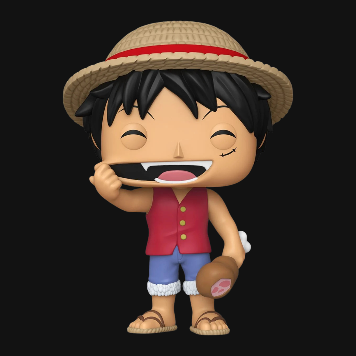 One Piece Monkey D. Luffy with Meat Jumbo 10-Inch Funko Pop! Vinyl Figure #1945