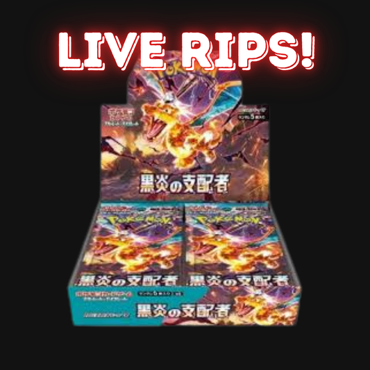 Live - Scarlet & Violet Ruler of the Black Flame Booster Box (Japanese)