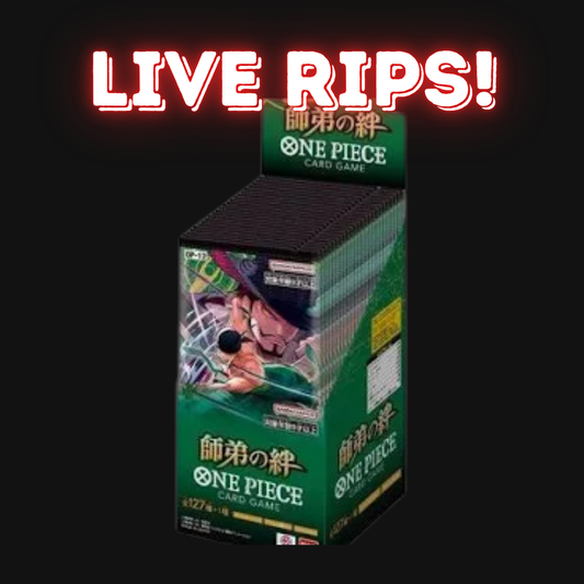Live - Japanese OP12 Bonds of Master and Disciple Booster Box