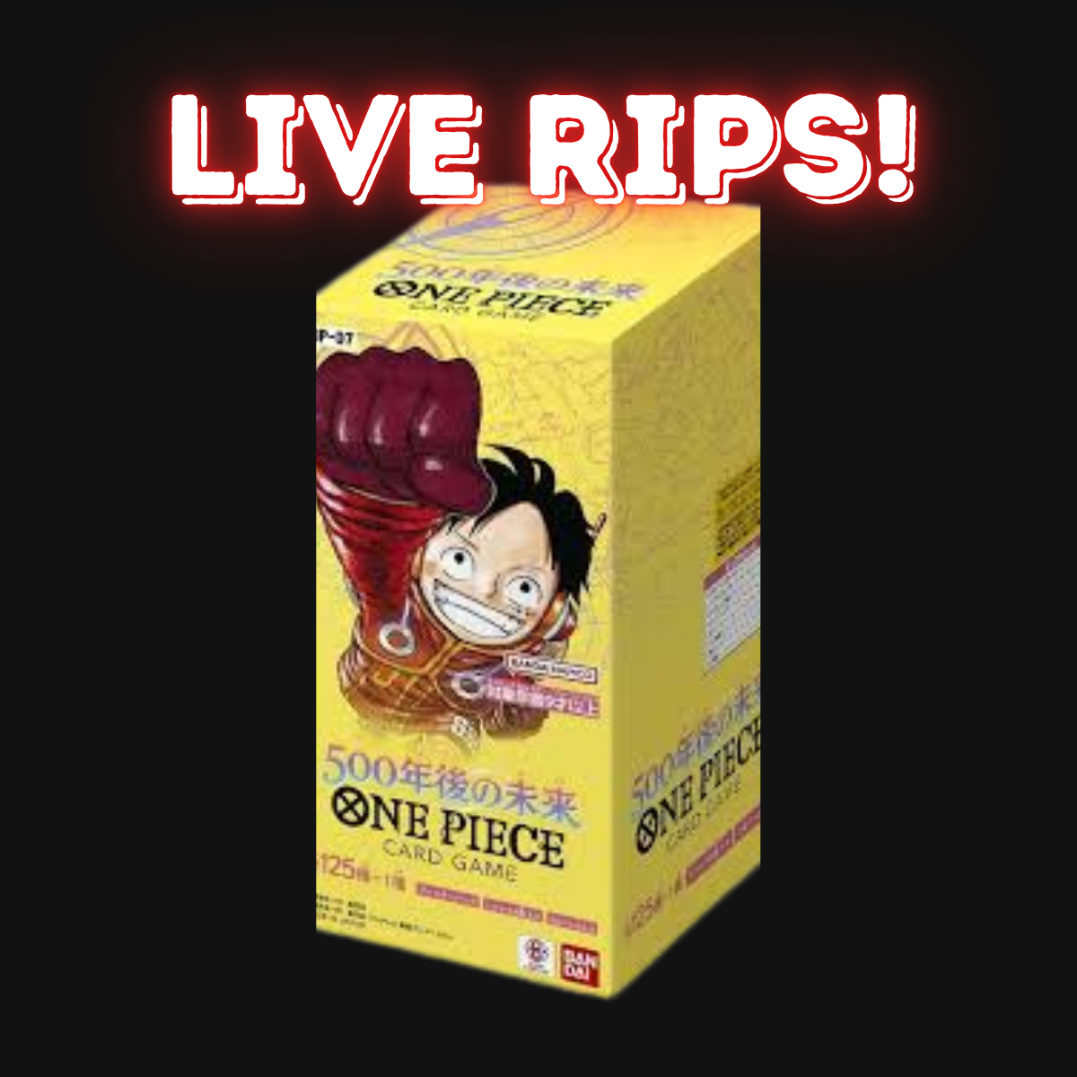 Live - Japanese OP07 500 Years in the Future Booster Box
