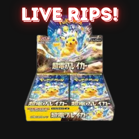 Live - Scarlet & Violet: Japanese Super Electric  Breaker Booster Box
