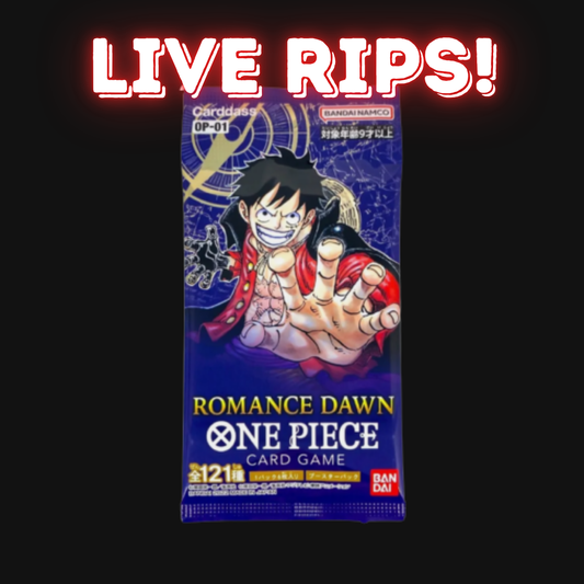 Live - Japanese OP01 Romance Dawn Booster Pack