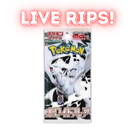 Live - Scarlet & Violet White Flare Booster Pack