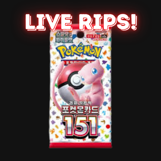 Live - Scarlet & Violet Korean 151 Booster Pack
